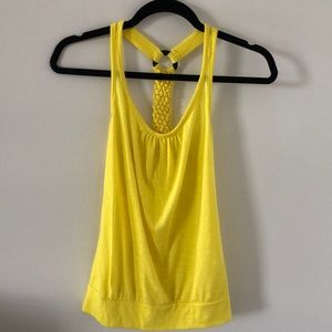 Charlotte Russe Yellow Tank Top